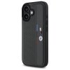 BMW BMHCP16S23PUPVA iPhone 16 6.1 antracyt/anthracite hardcase M Perforated Tricolor Detail Line